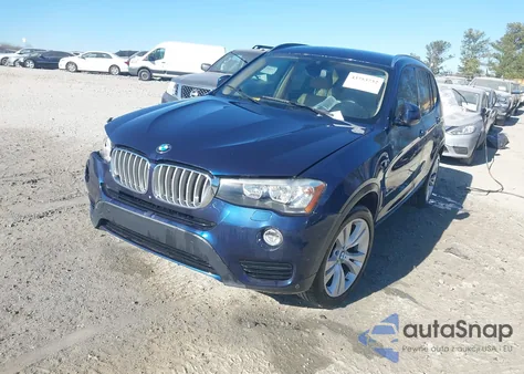 2016 BMW X3 Sdrive28I из США, поврежденный, VIN 5UXWZ7C54G0M83937